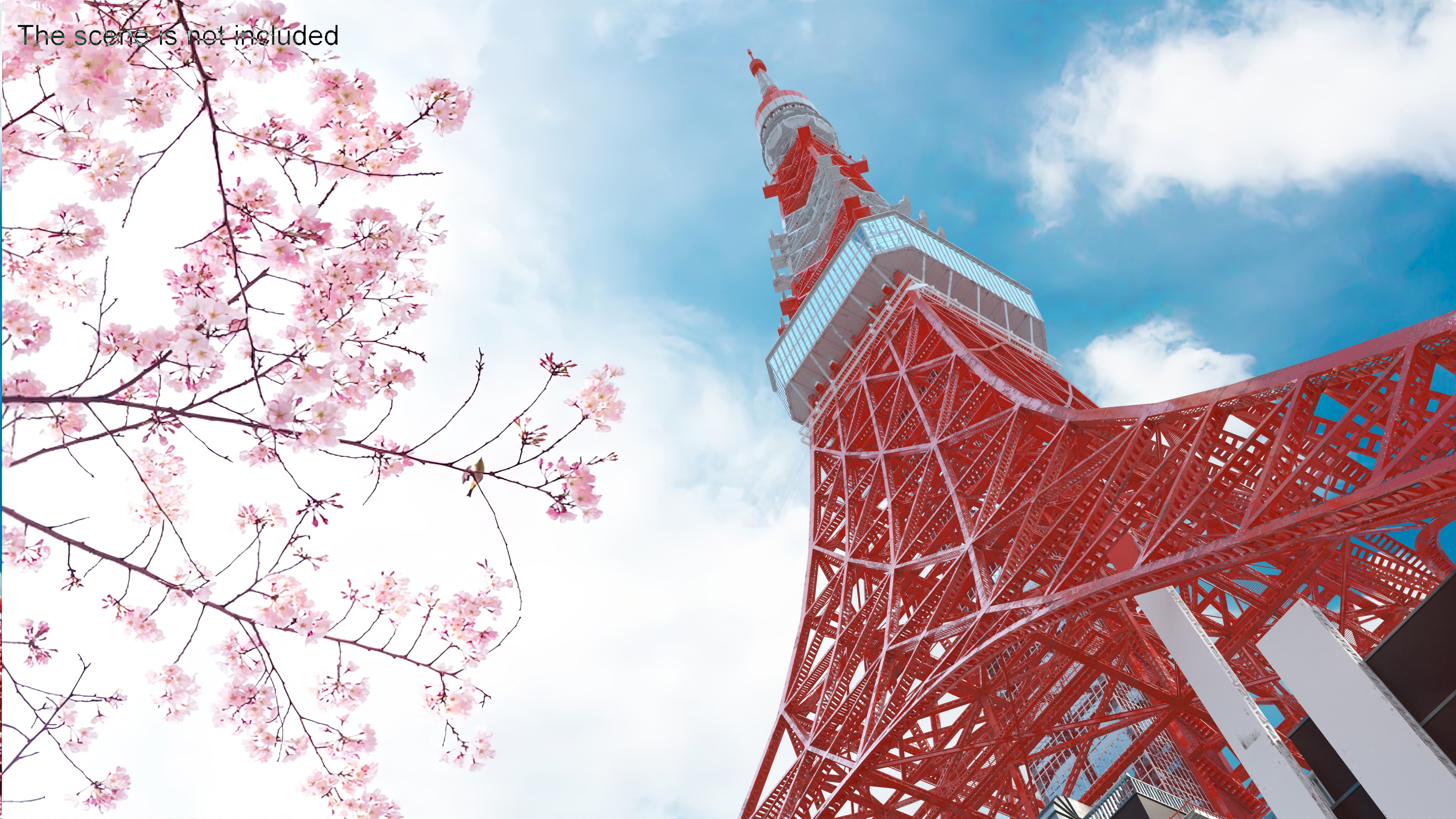 3D Tokyo Tower Structure