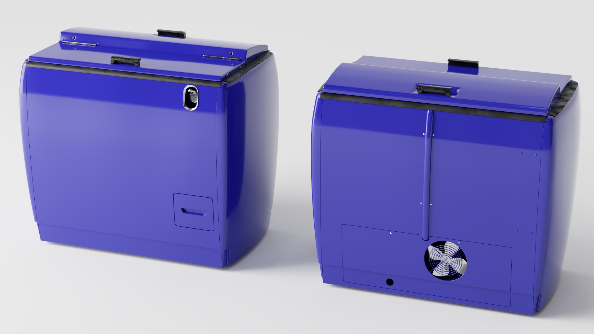 3D model Vintage Cooler for Carbonated Drink