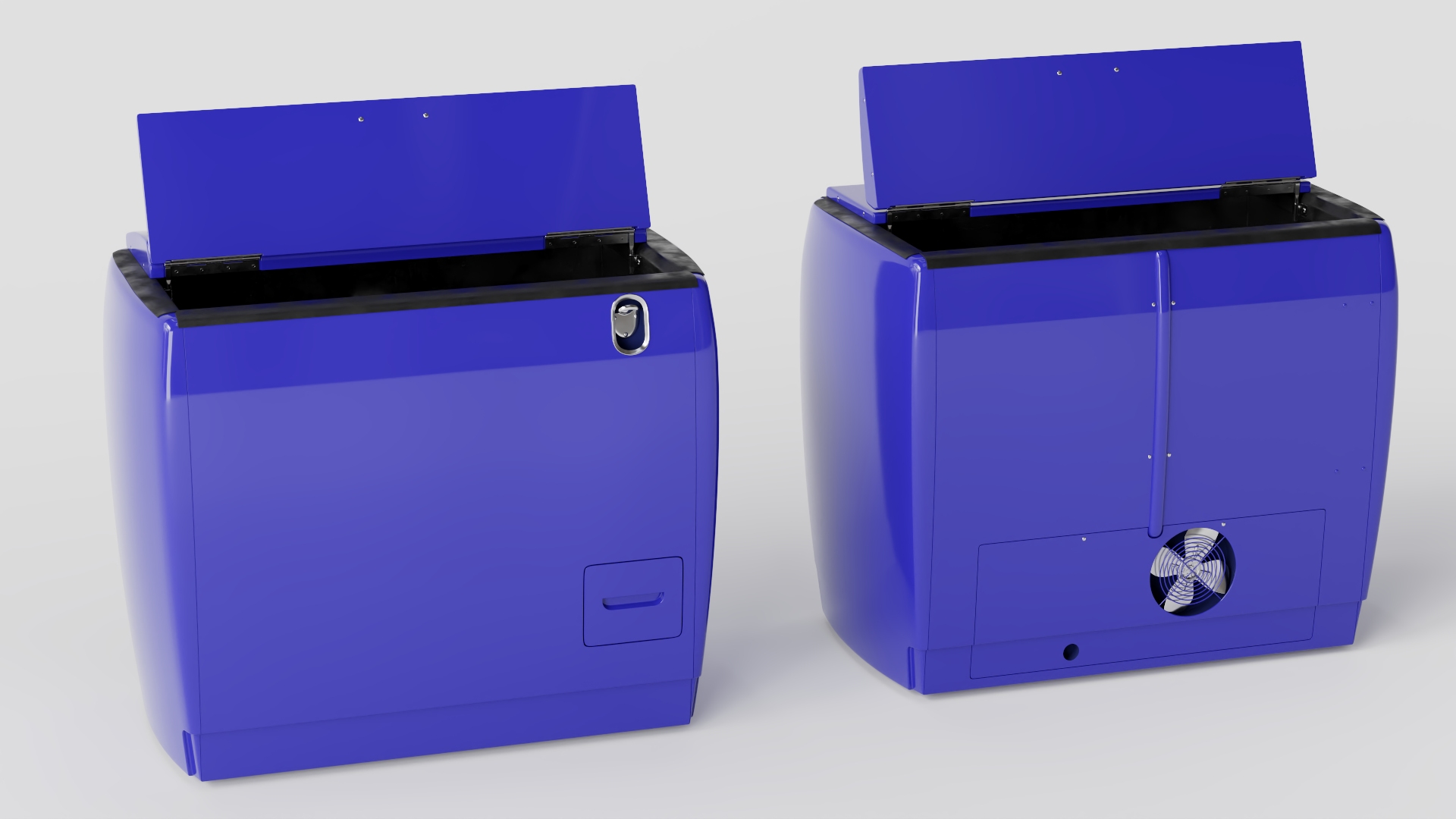 3D model Vintage Cooler for Carbonated Drink