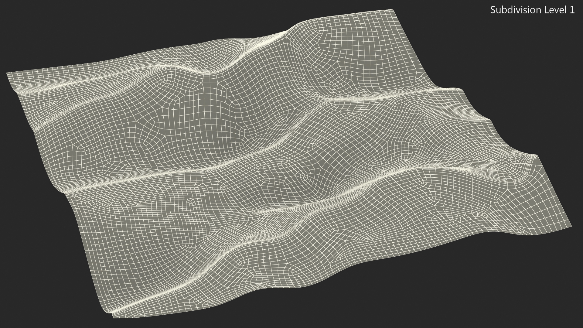 Sand Dune 3D model