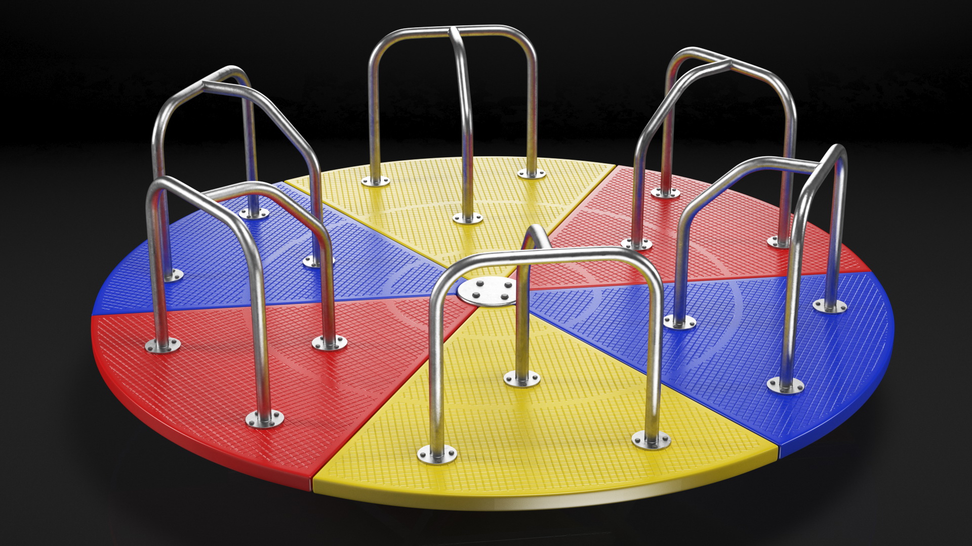 3D model Merry Go Round 10 Foot Multicolored