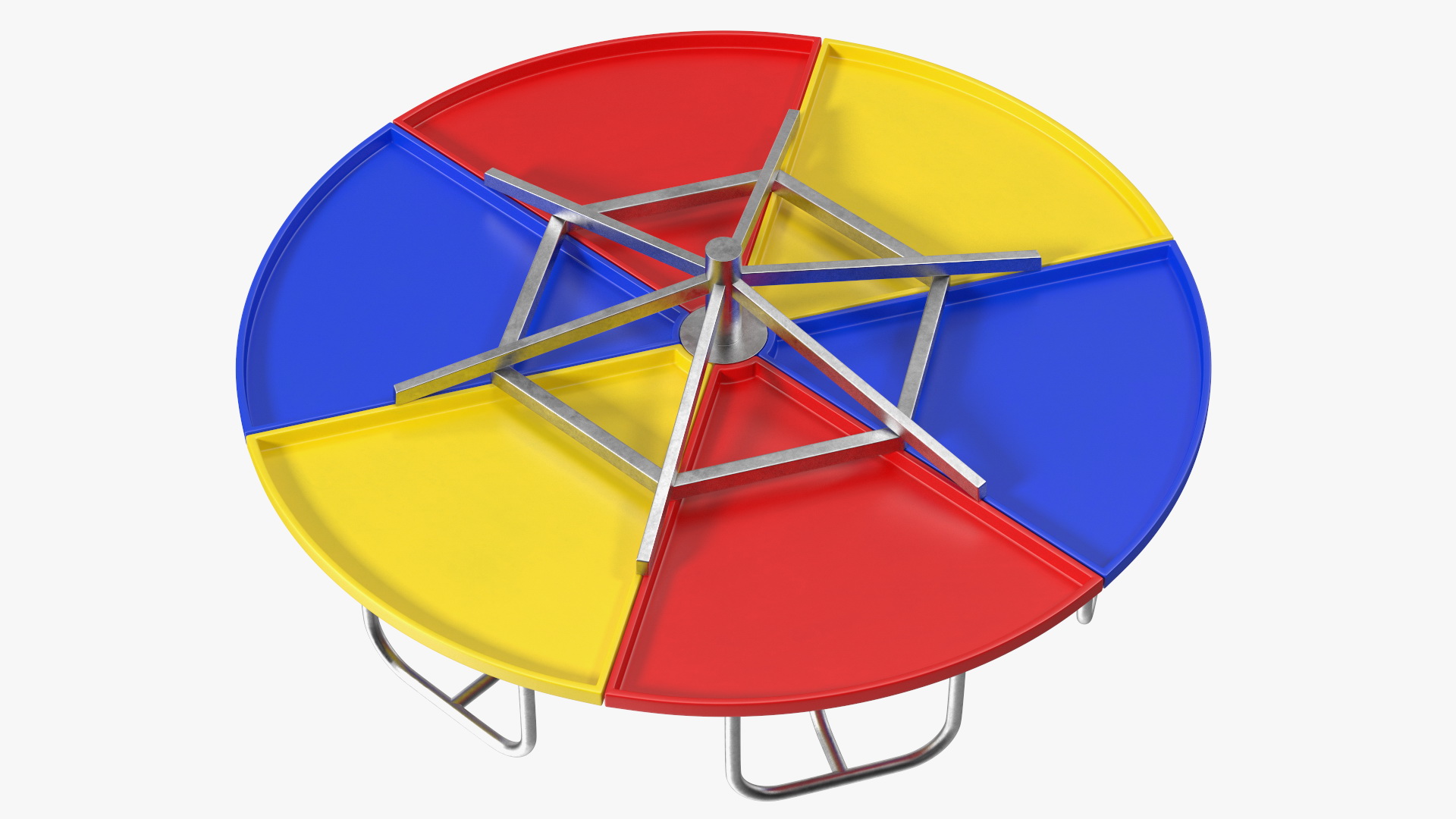 3D model Merry Go Round 10 Foot Multicolored