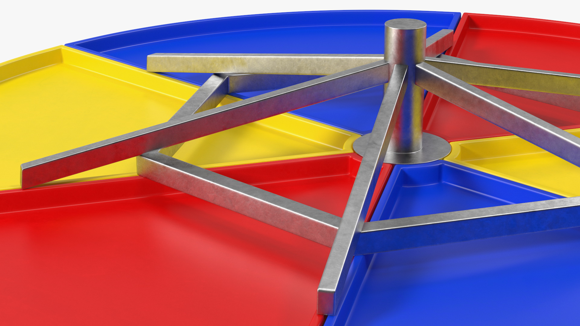 3D model Merry Go Round 10 Foot Multicolored