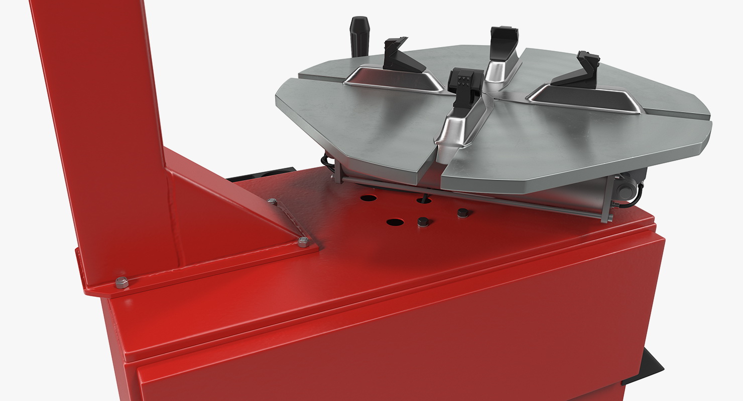 Semi-Automatic Tyre Changer 3D