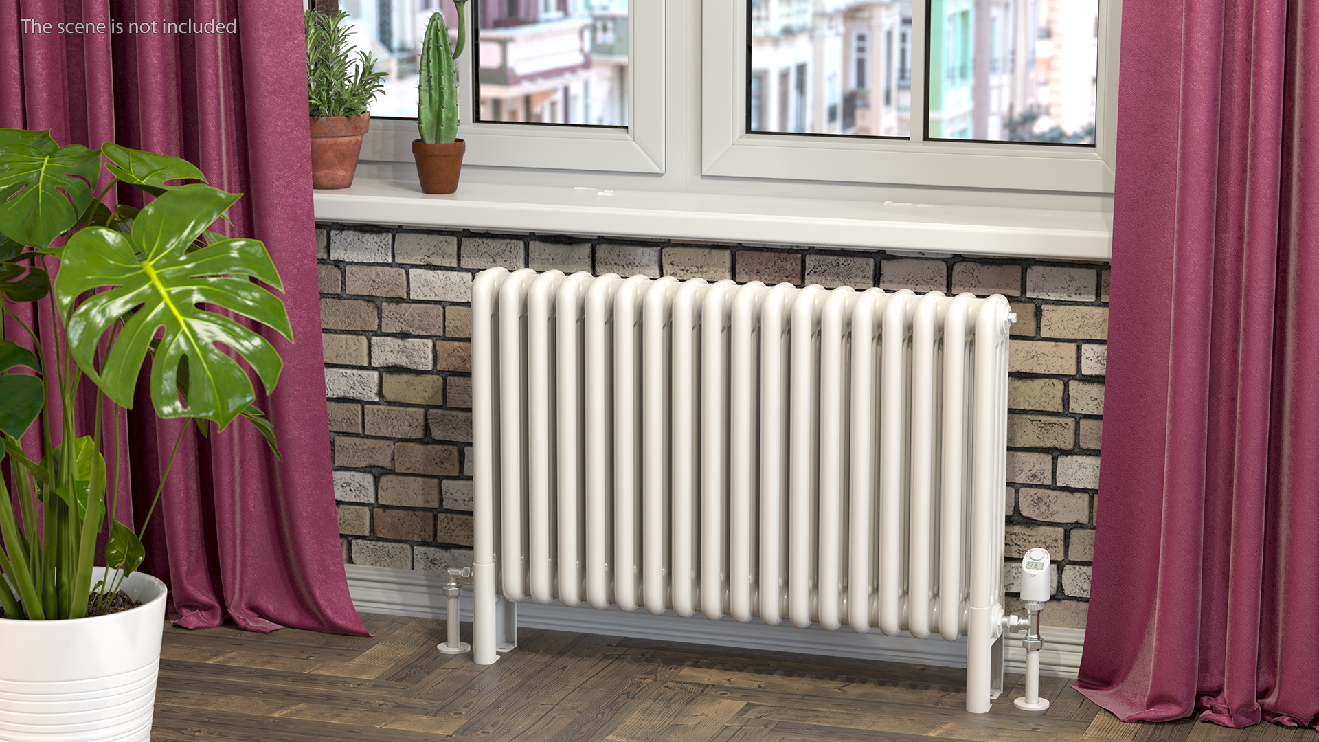 3D EHT Classic N Thermostat with Heating Radiator