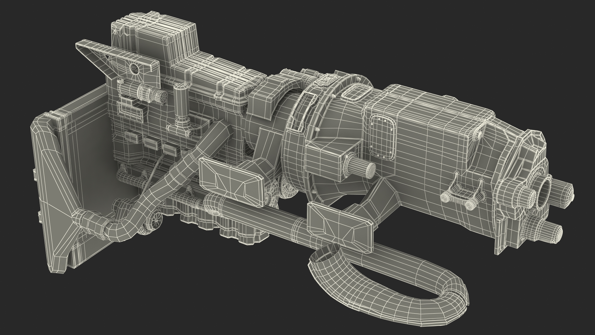 Truck Engine 3D