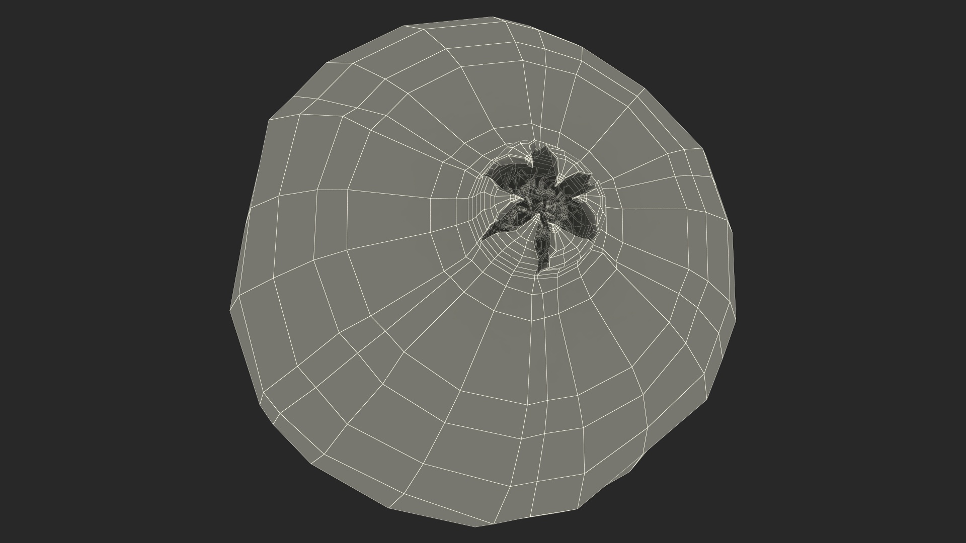 Fresh Pomegranate 3D