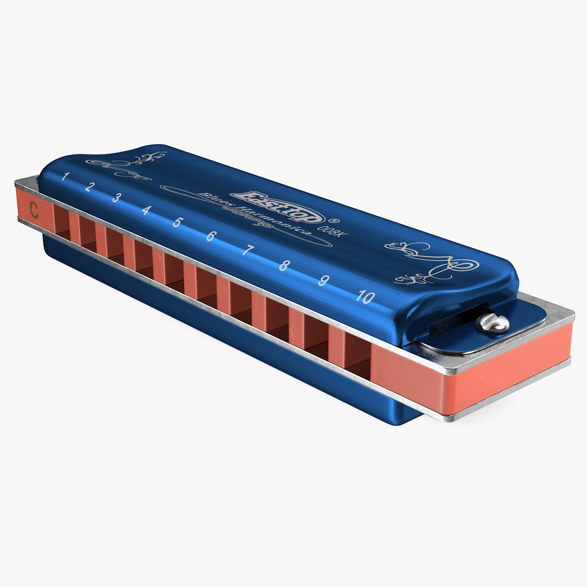 Boseno 10 Holes Double Tremolo Harmonica, view 3