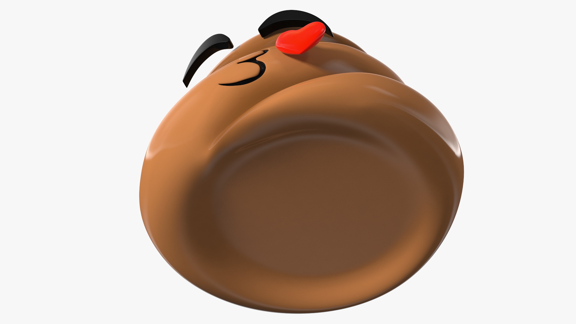 Poop Emoji Smiling Set 3D