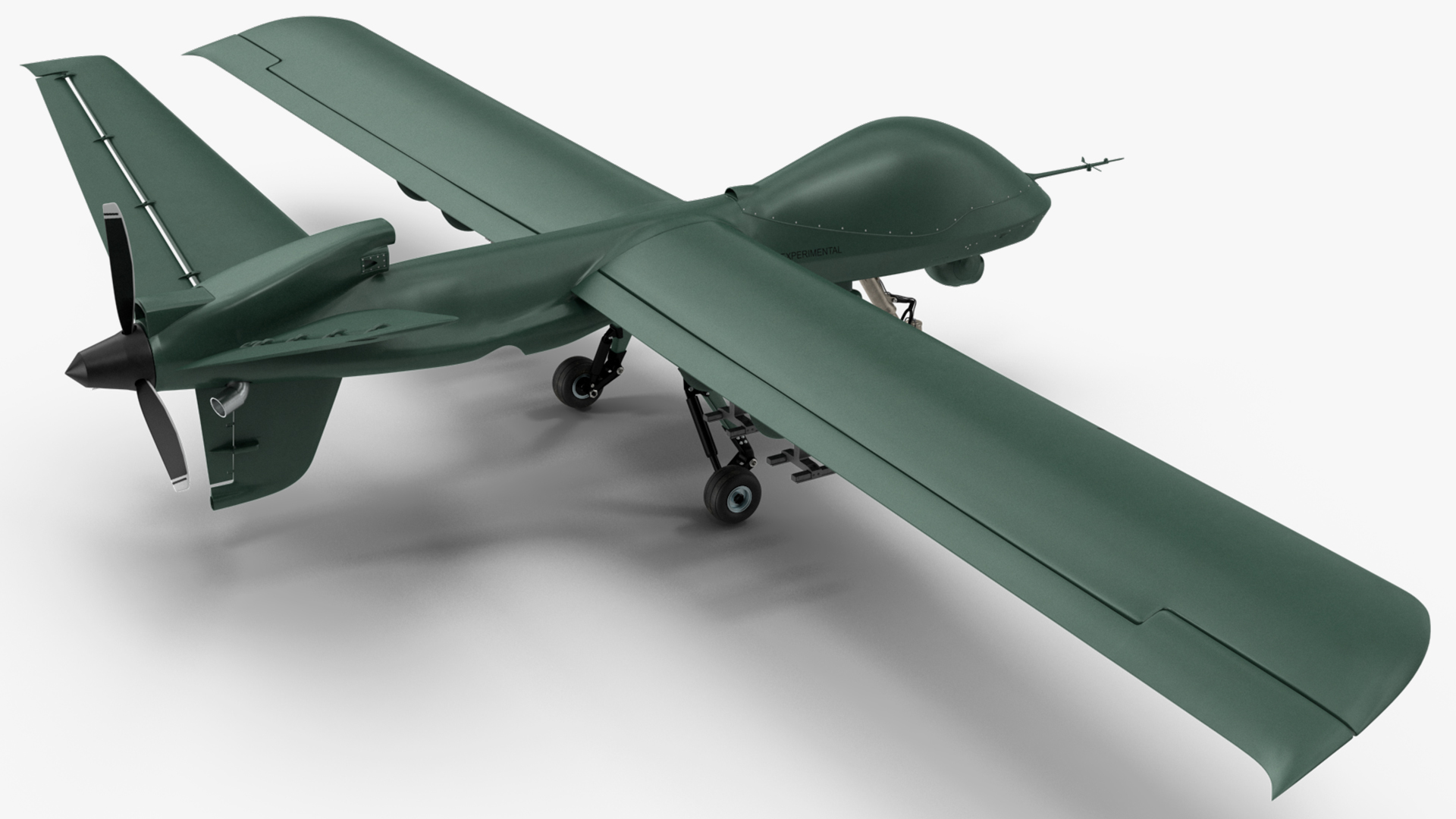 3D General Atomics Mojave Rigged for Cinema 4D model