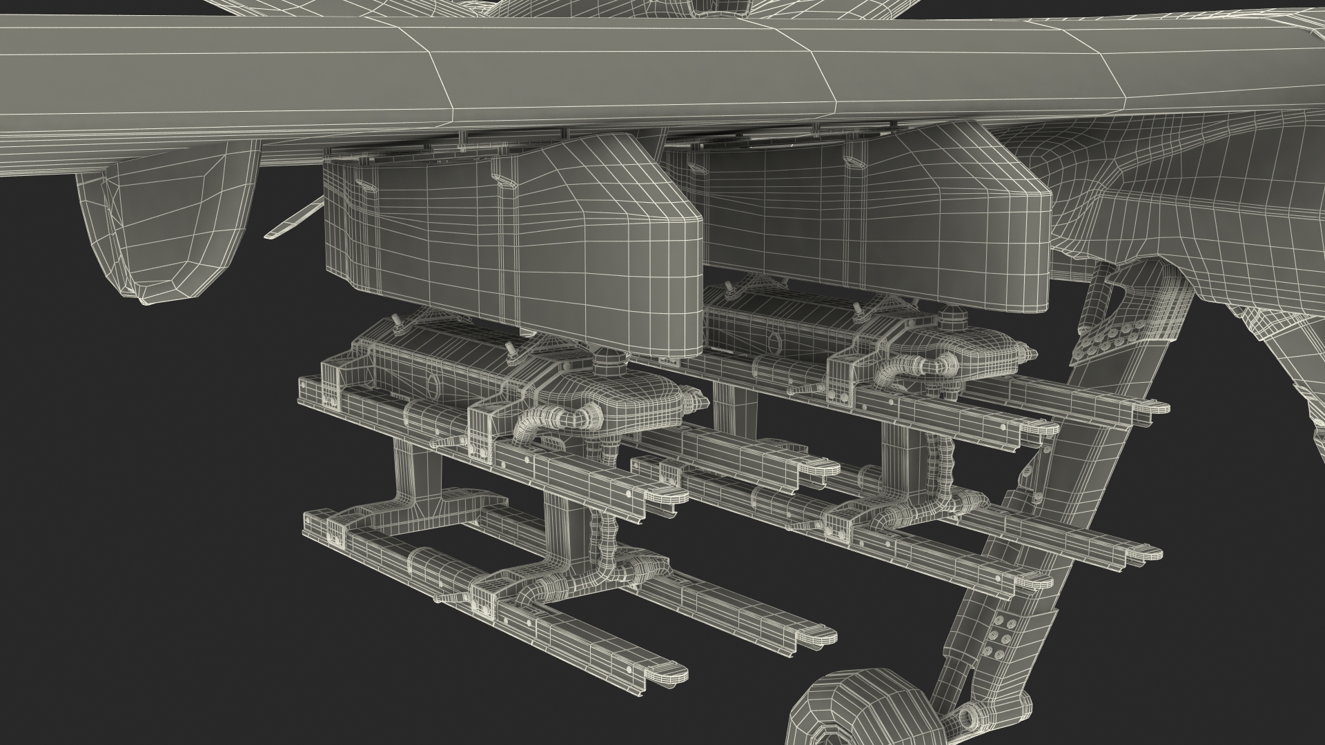 3D General Atomics Mojave Rigged for Cinema 4D model