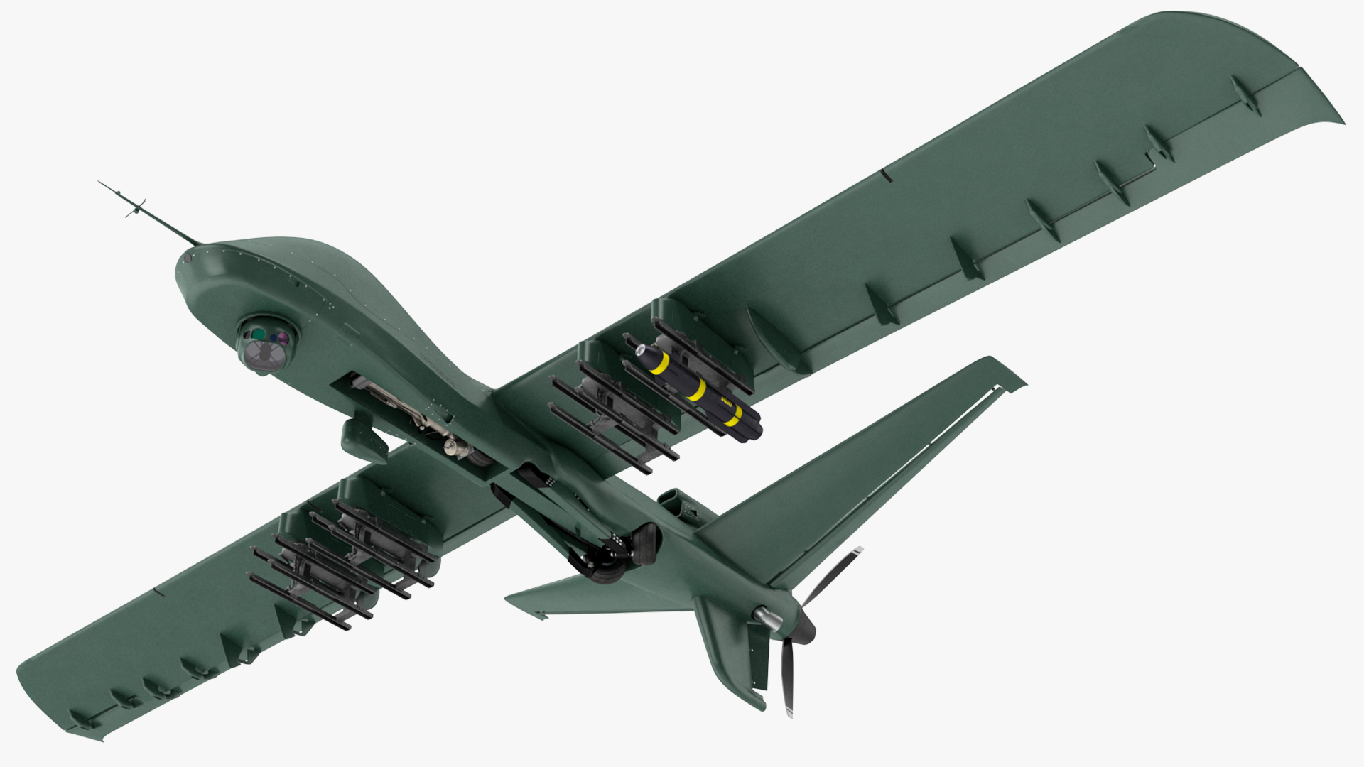 3D General Atomics Mojave Rigged for Cinema 4D model