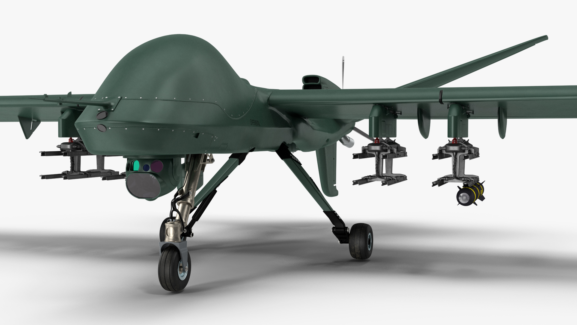 3D General Atomics Mojave Rigged for Cinema 4D model