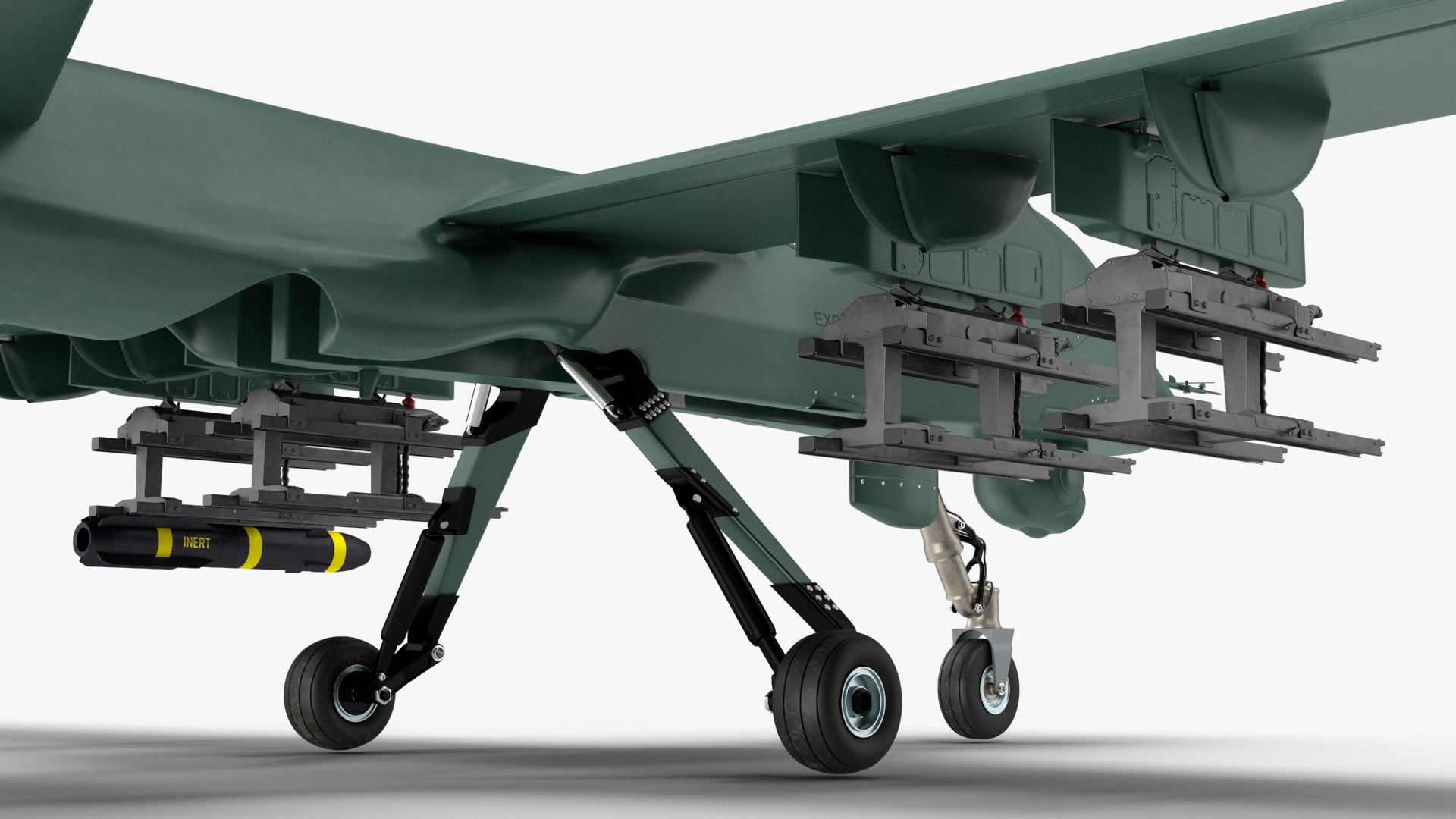 3D General Atomics Mojave Rigged for Cinema 4D model