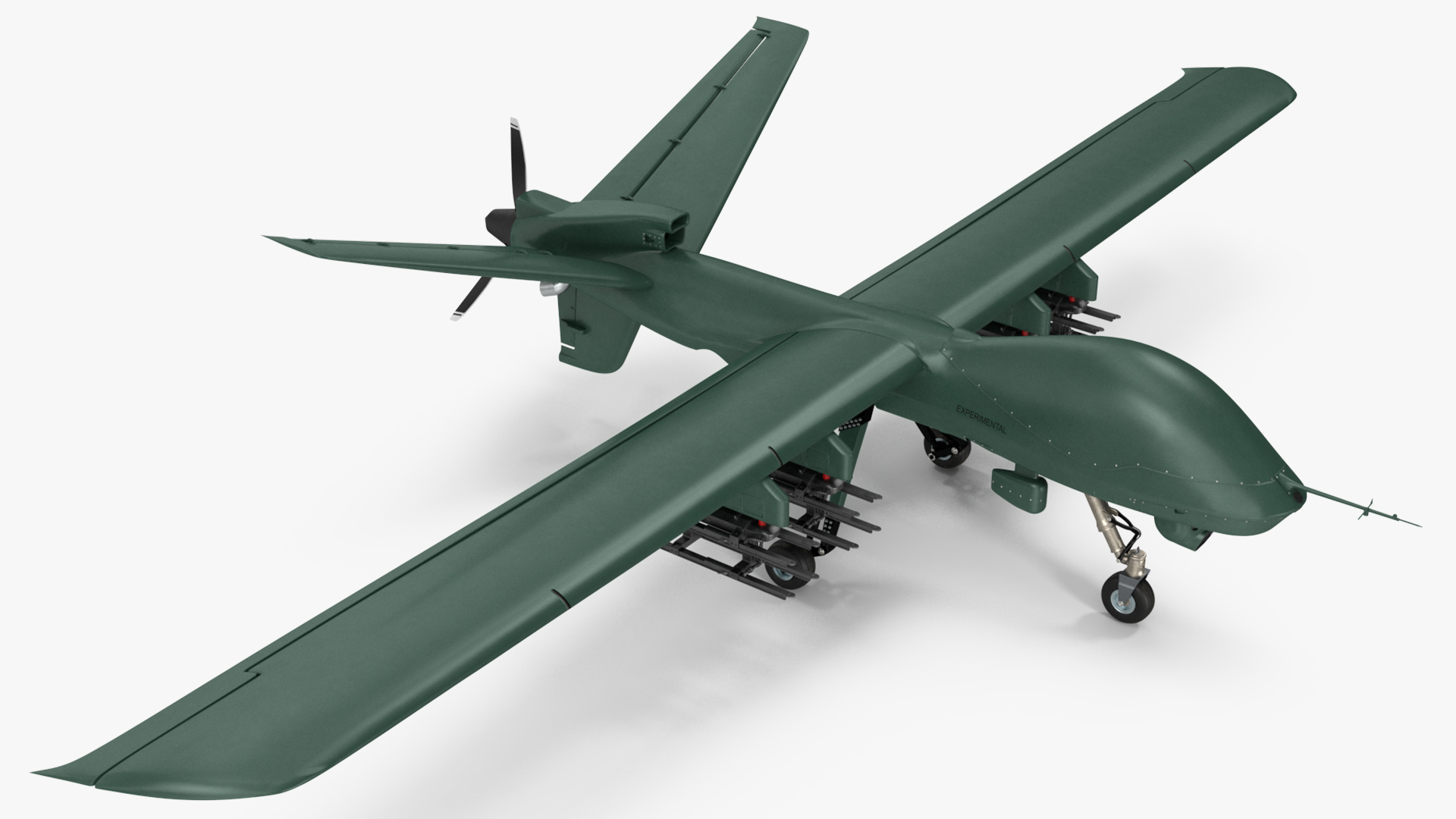 3D General Atomics Mojave Rigged for Cinema 4D model