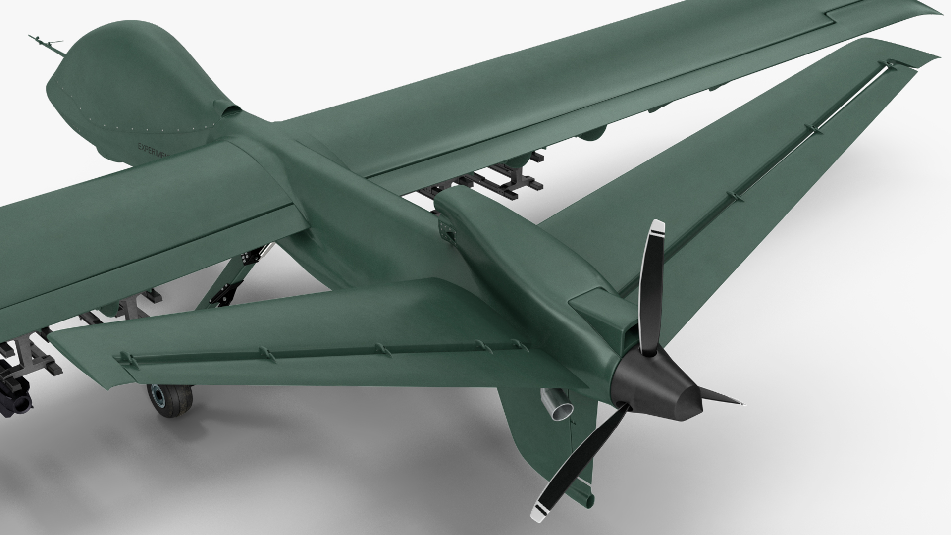 3D General Atomics Mojave Rigged for Cinema 4D model