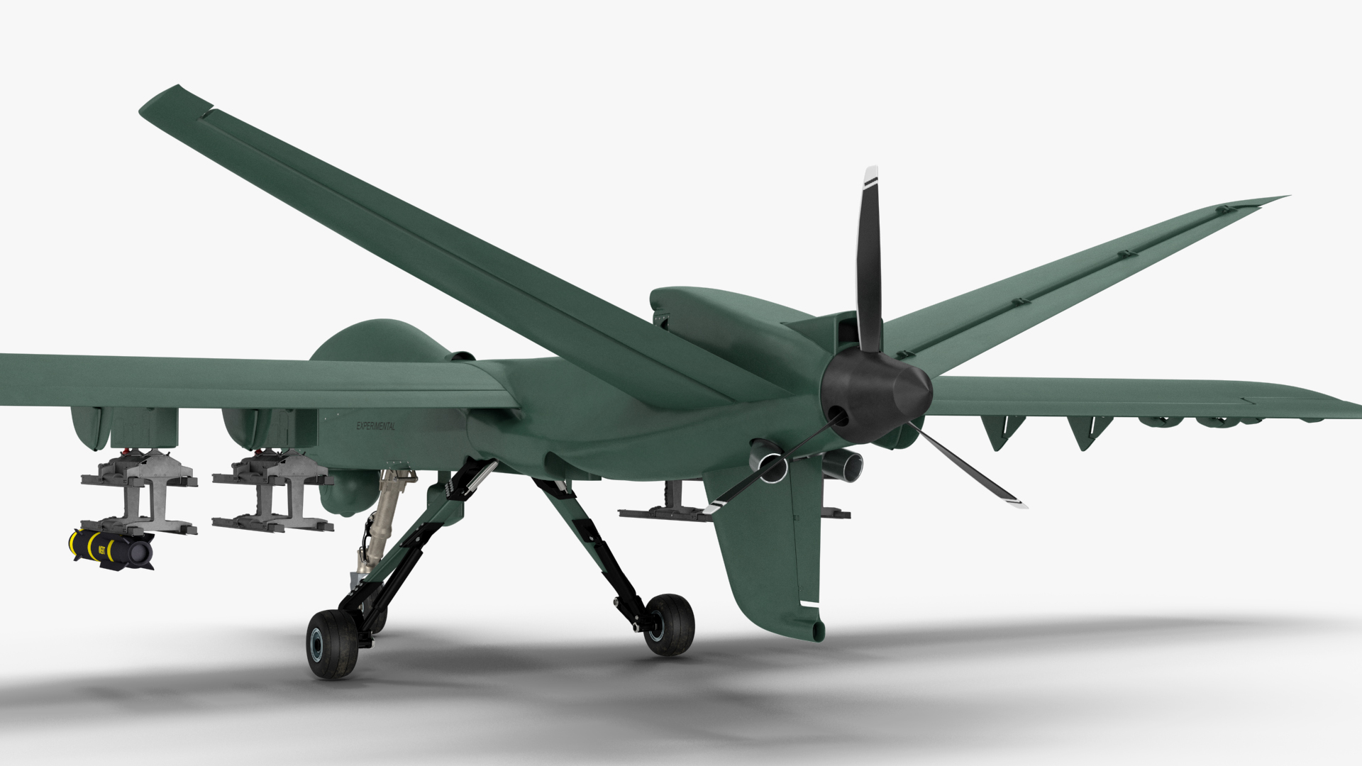 3D General Atomics Mojave Rigged for Cinema 4D model