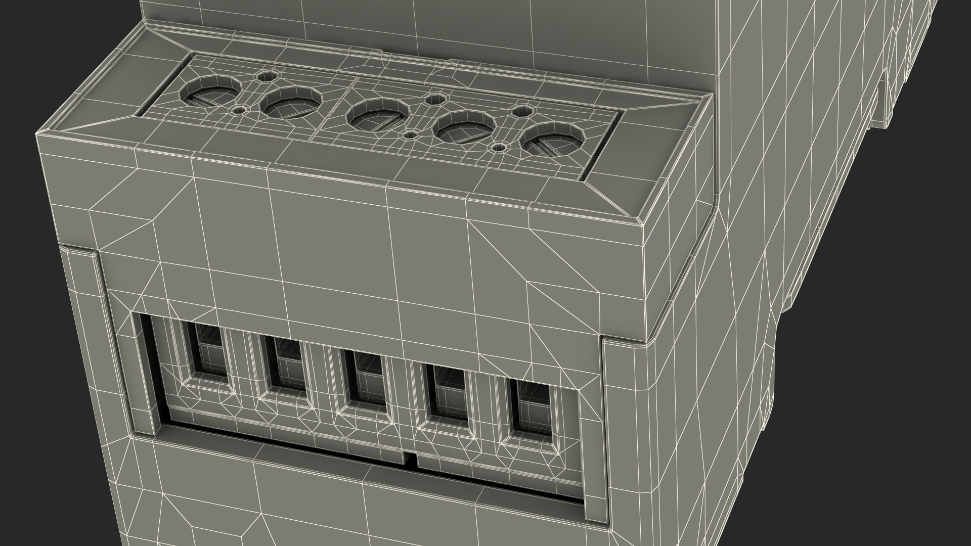 KNX Blind Actuator Two Gang 3D
