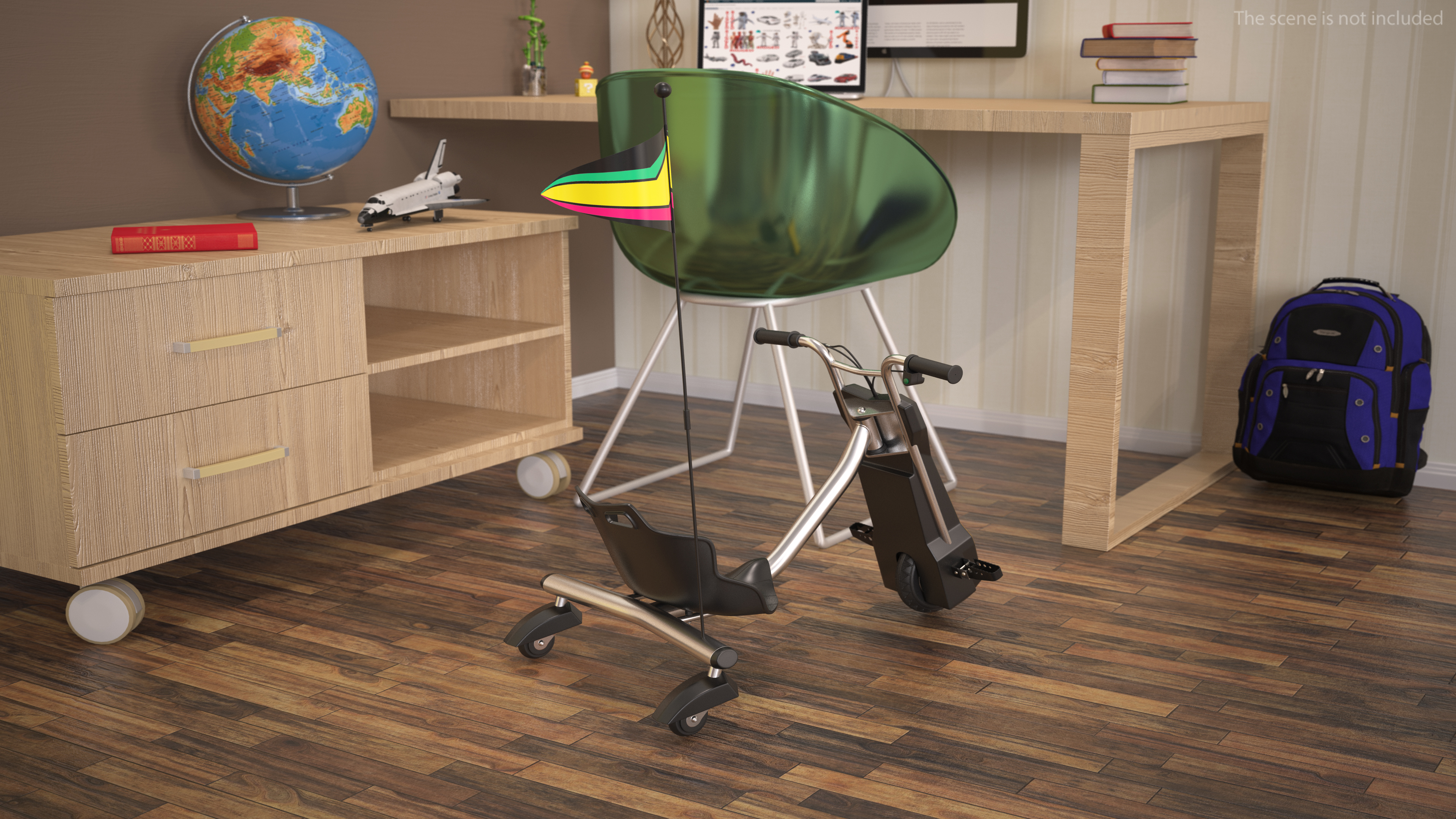3D Electric Drift Tricycle model