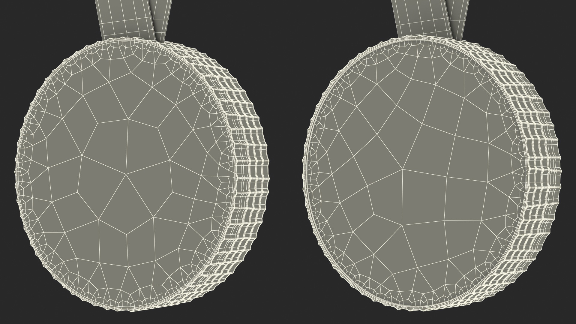 3D model Olympic Silver Medal 2024