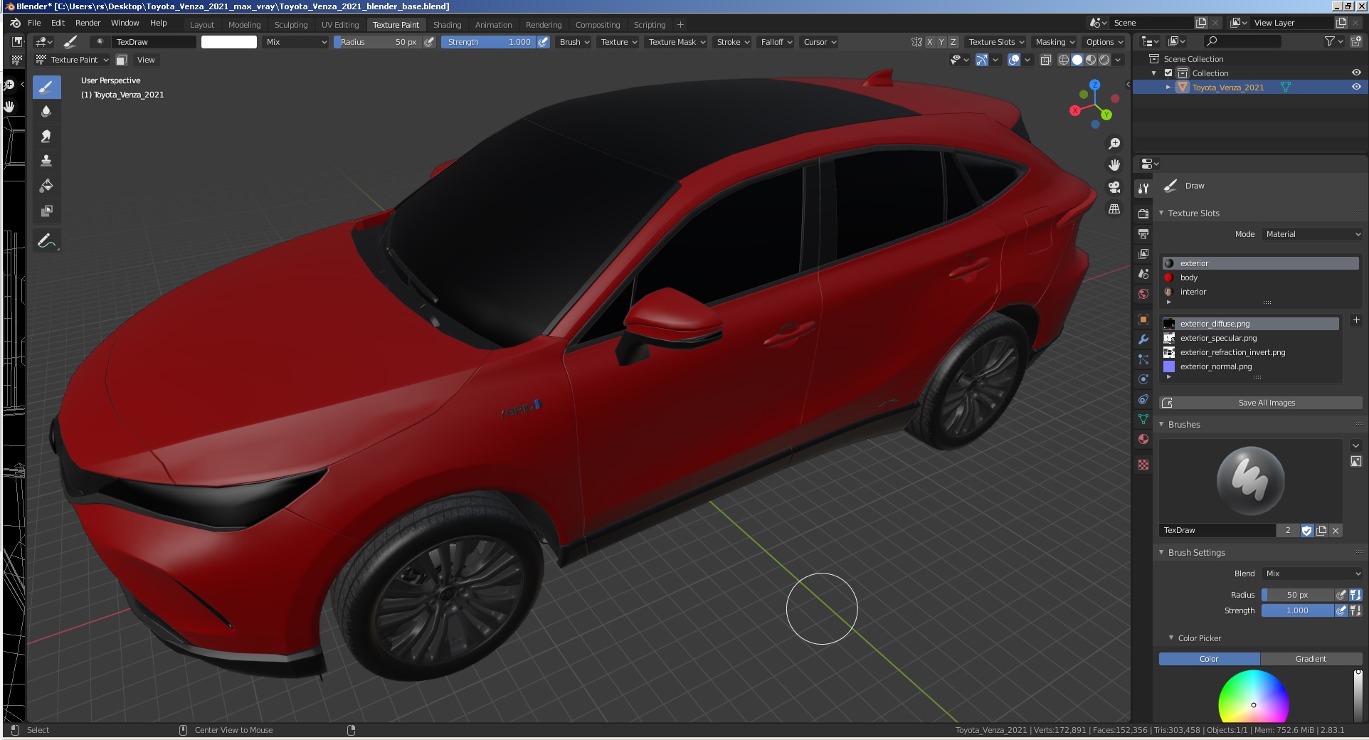 Toyota Venza 2021 3D
