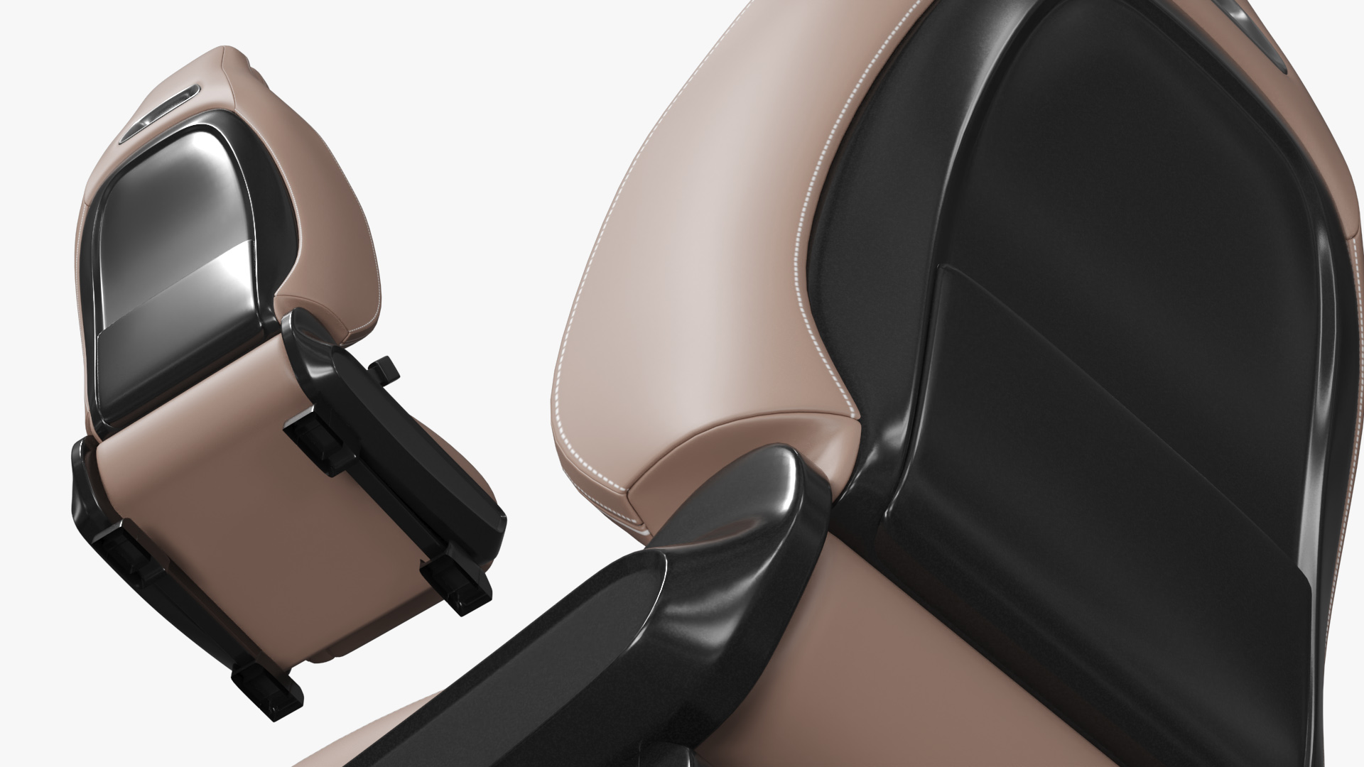 Luxury Automotive Seat Brown - view 5