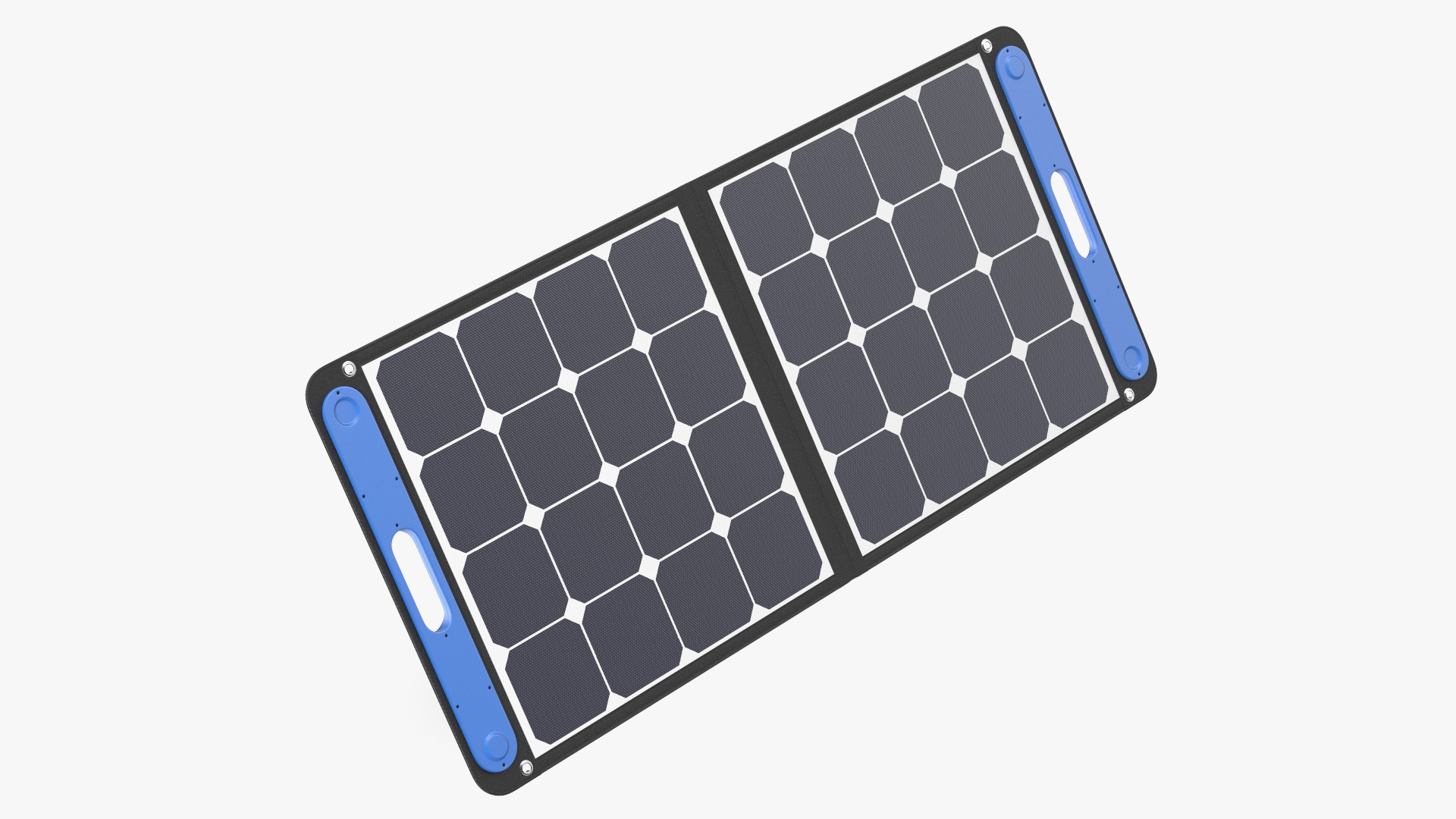 Foldable Portable Solar Panel 3D model