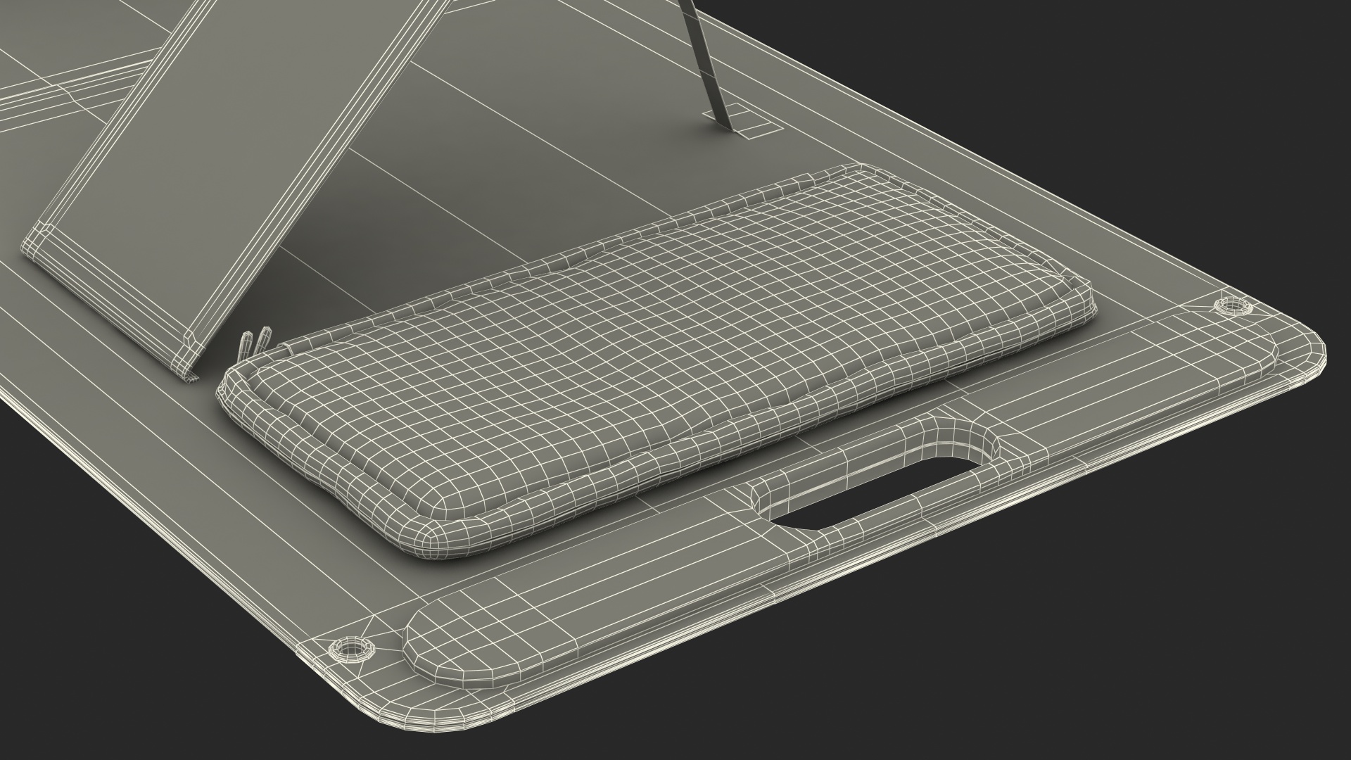 Foldable Portable Solar Panel 3D model