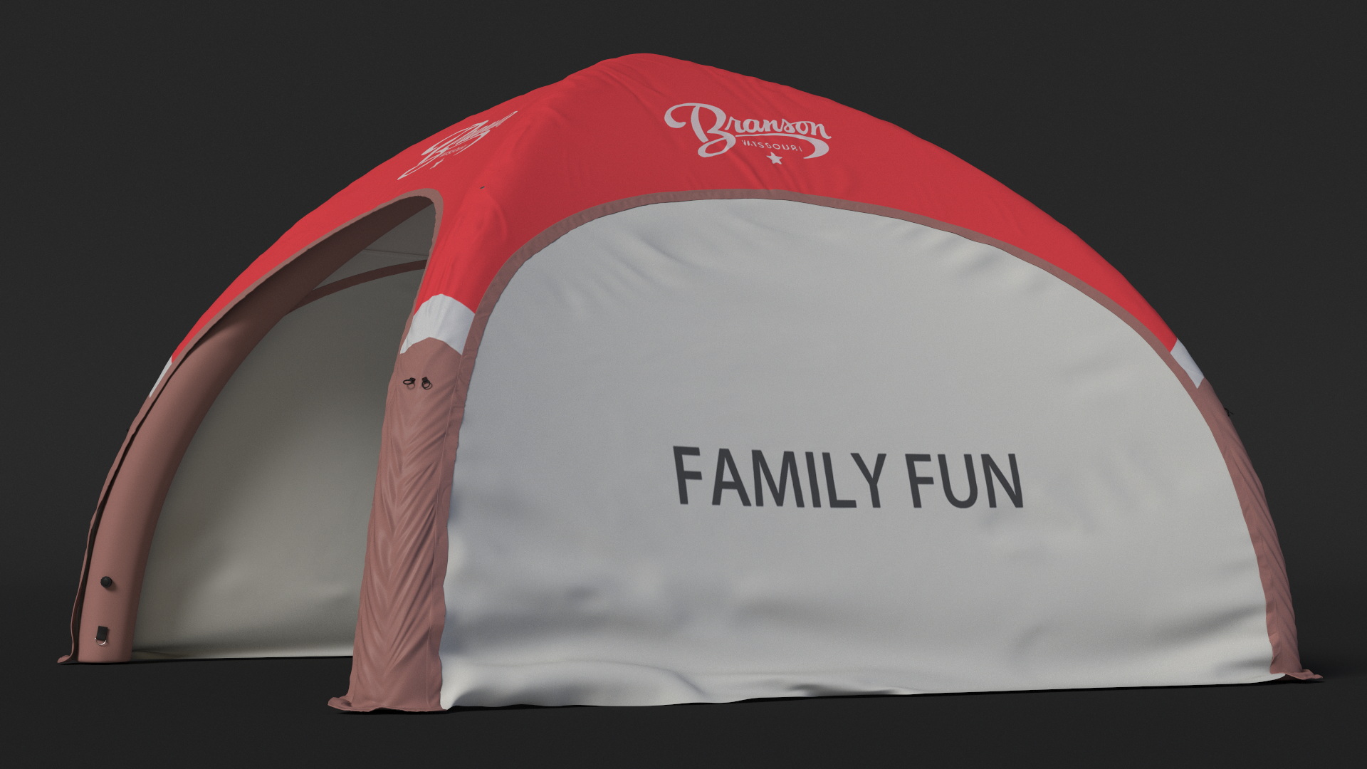 3D Branson Air Dome Tent