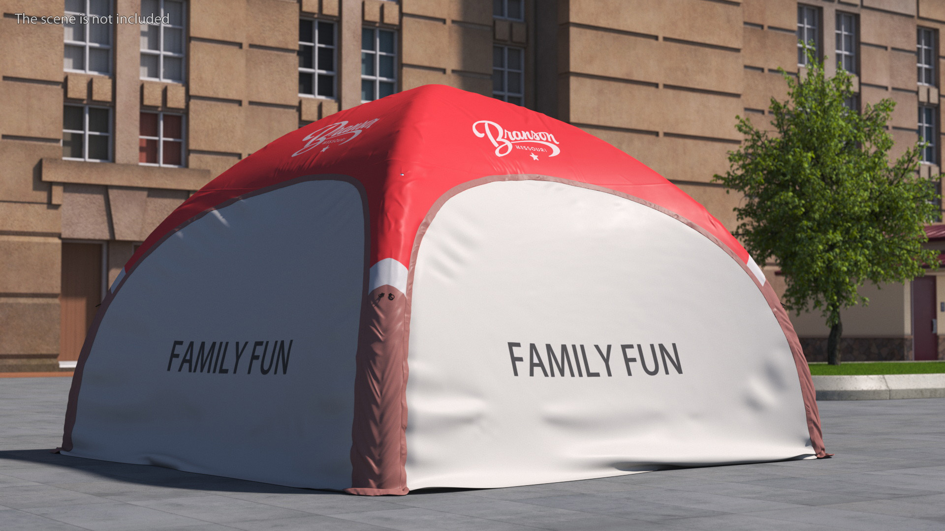 3D Branson Air Dome Tent