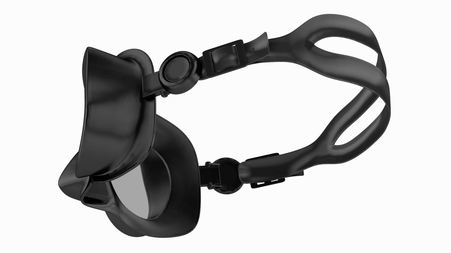 Professional Diving Mask 3D model