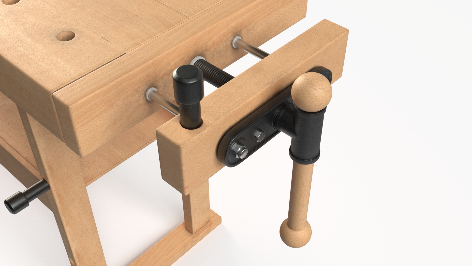 3D model Aspen Carpentry Workbench