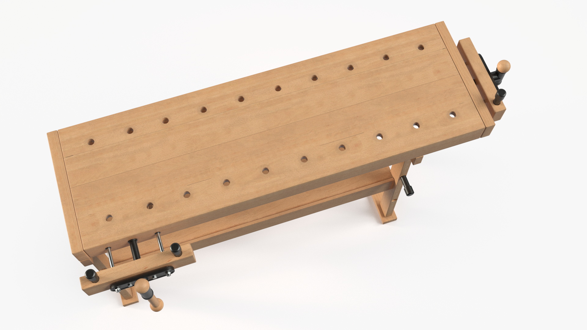 3D model Aspen Carpentry Workbench