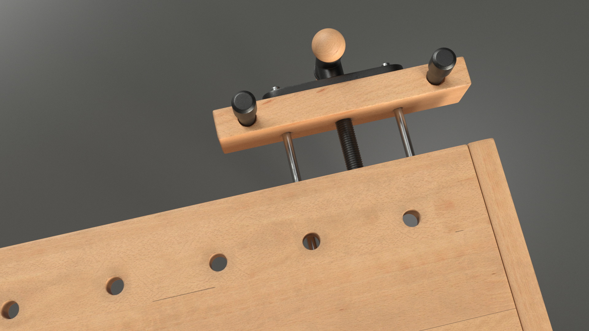 3D model Aspen Carpentry Workbench
