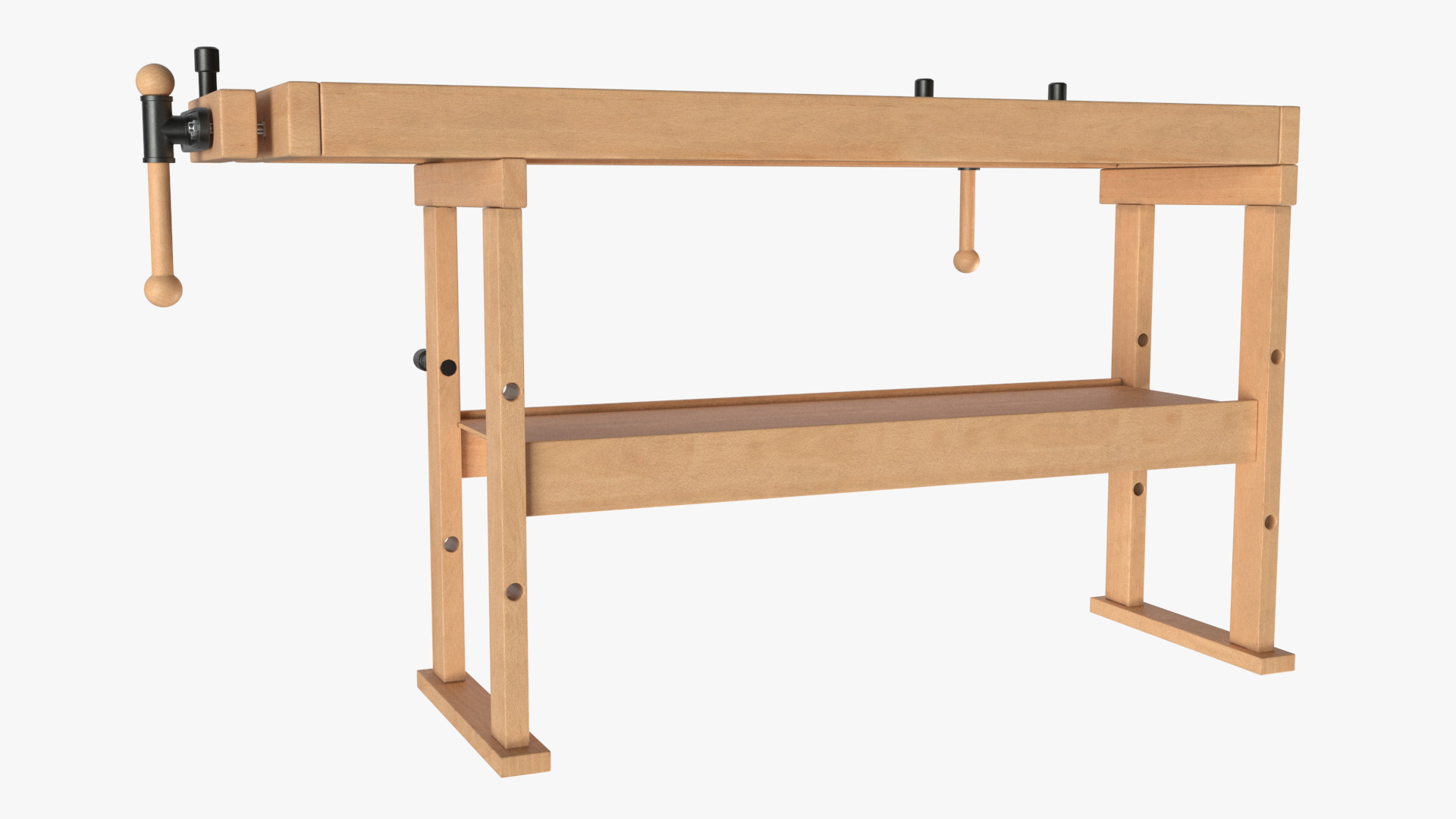 3D model Aspen Carpentry Workbench