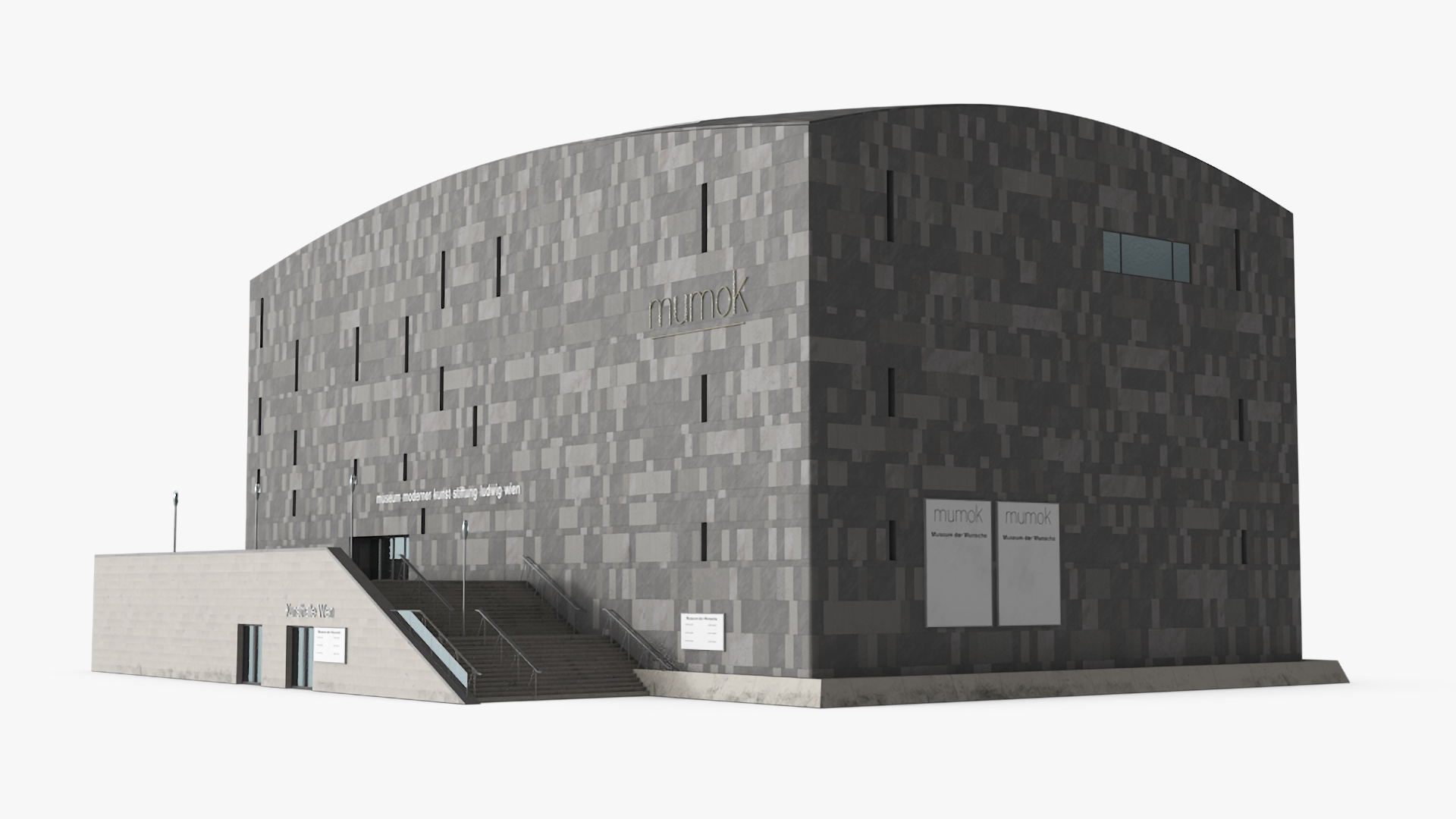 3D MUMOK Museum Building