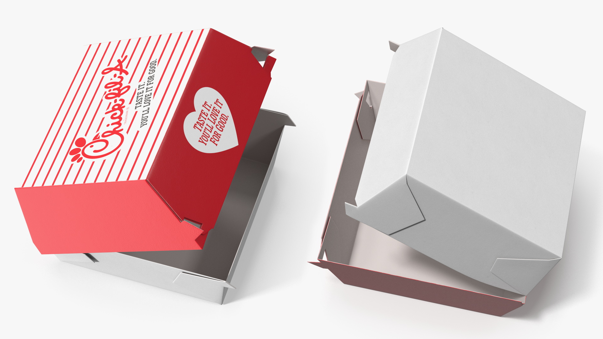 Chick fil A Fast Food Packaging Set, view 7
