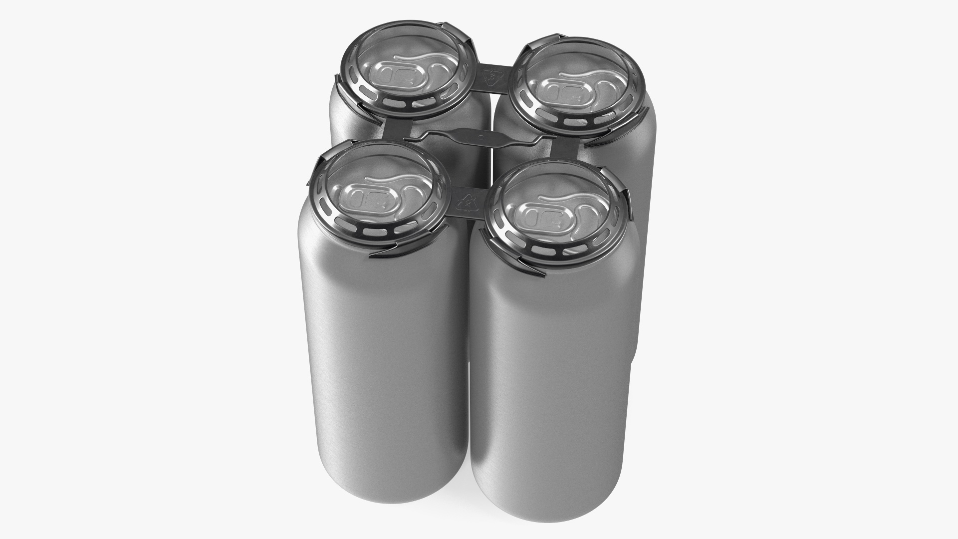 3D Plastic Rings Holder for 4 Beer Cans