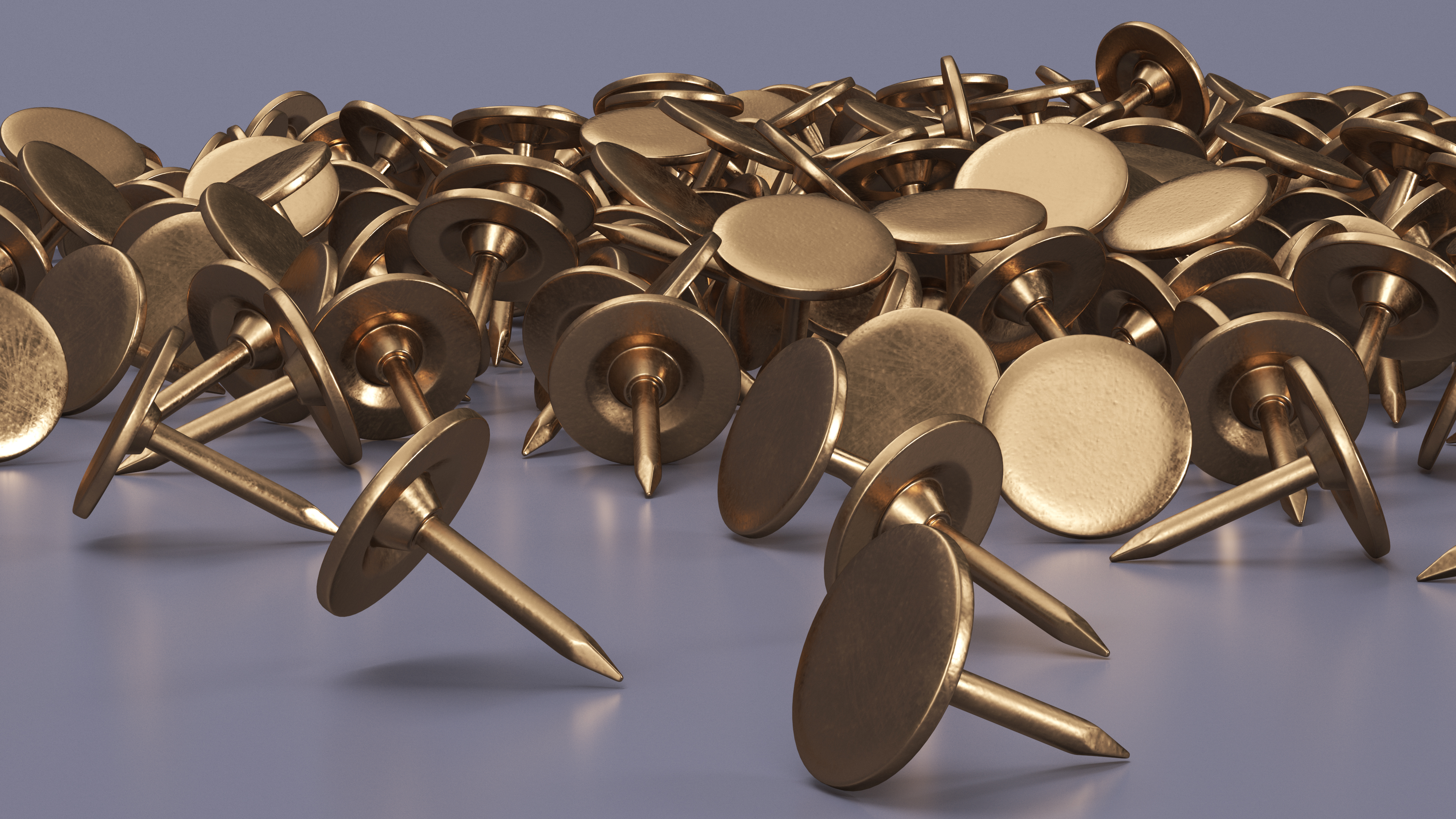 3D model Furniture Nails