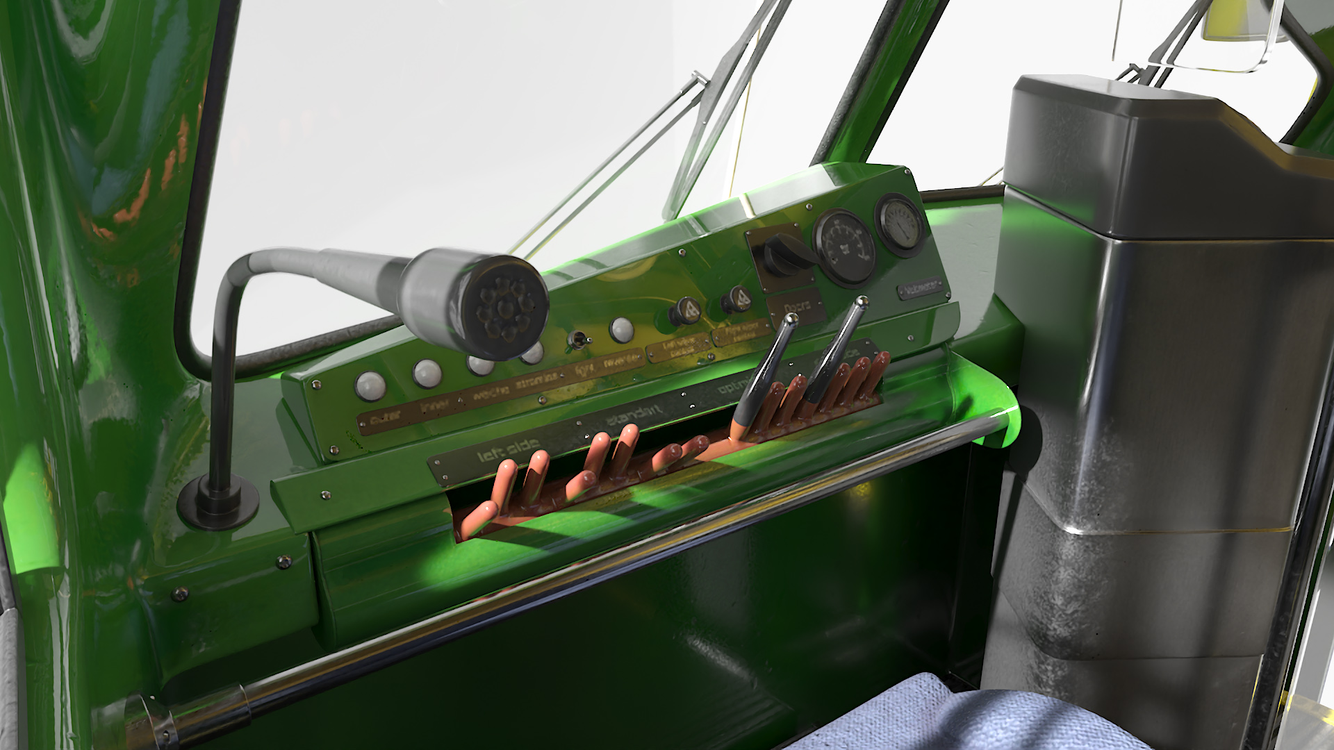 3D model Retro Tram