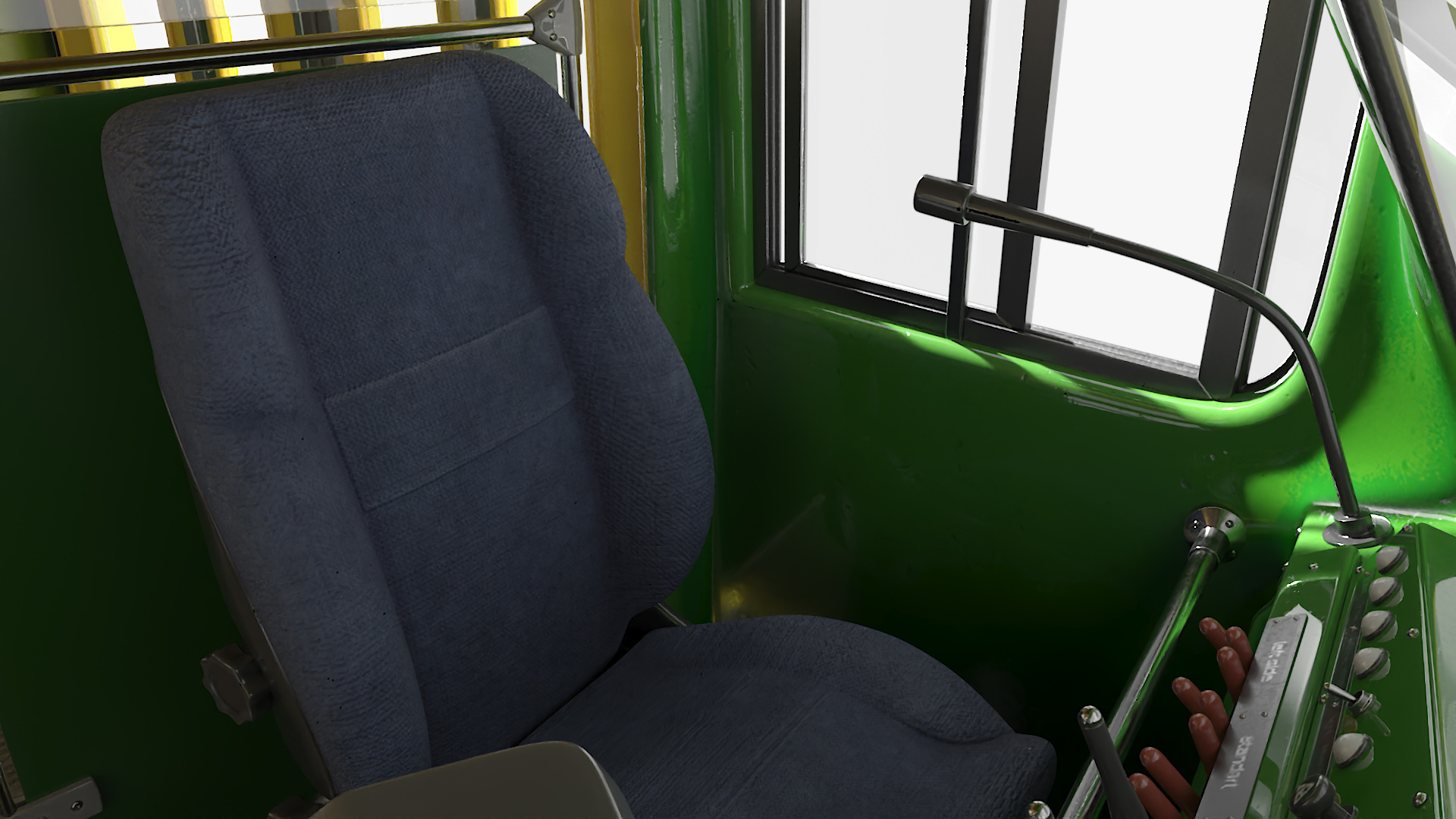 3D model Retro Tram
