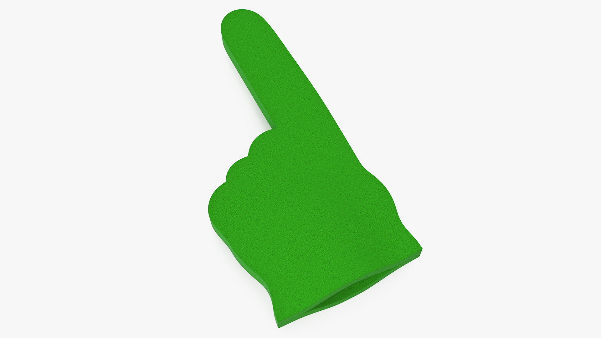 3D model Foam Hand Green