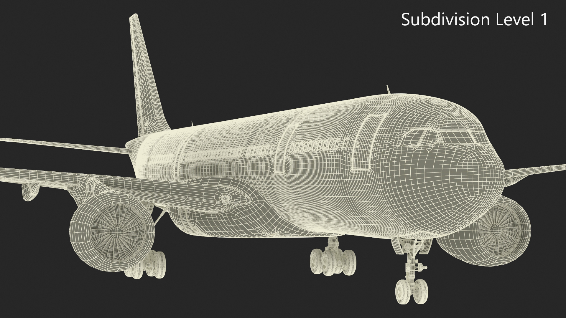 Emirates Airbus A330-200 3D model