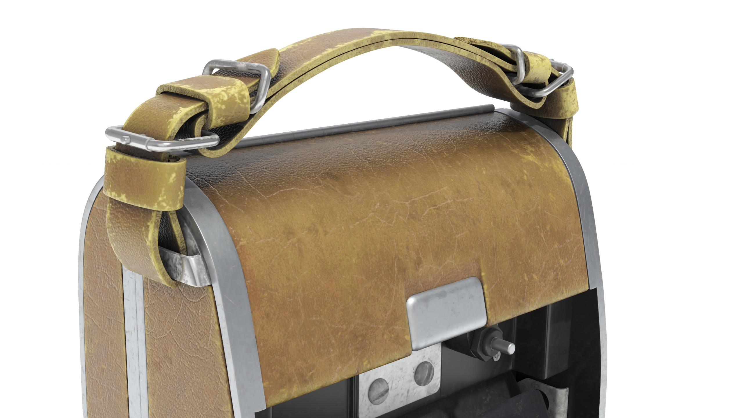3D Old Vintage Folding Camera