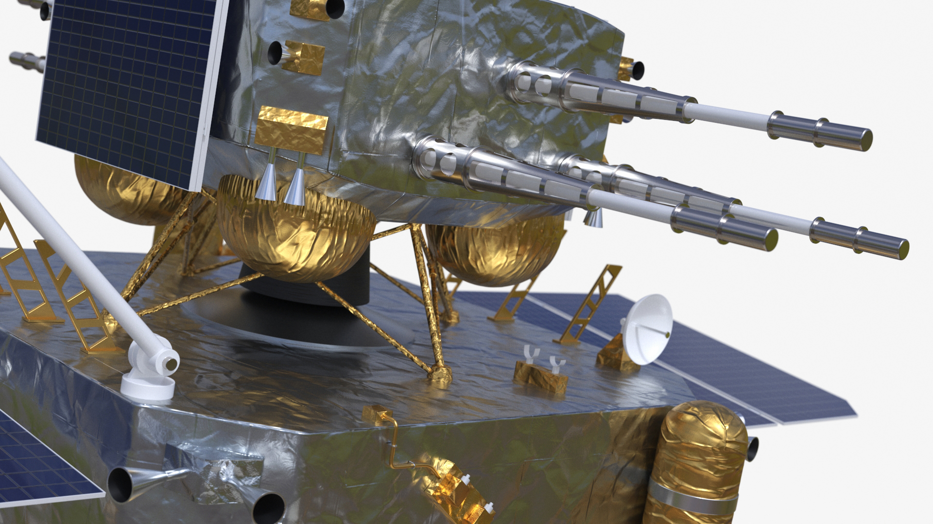 Model of the Change-5 Lunar Lander 3D model