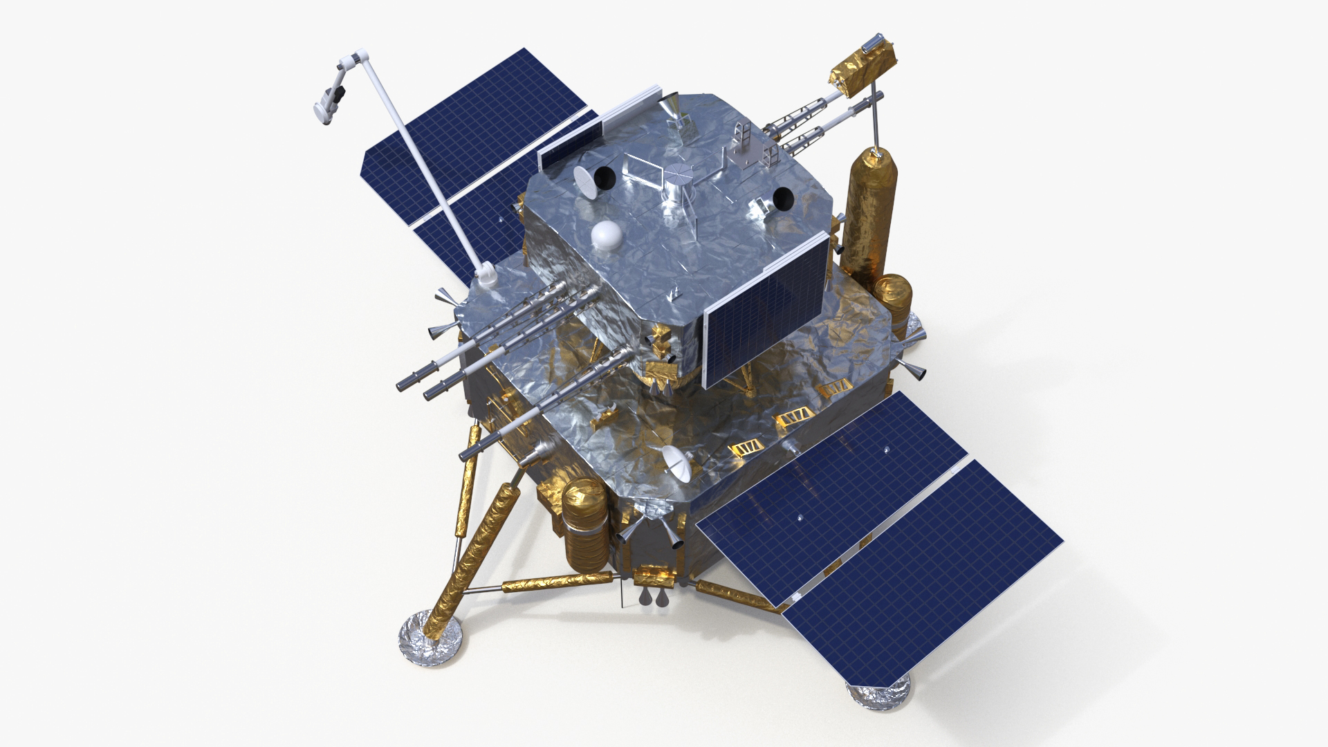 Model of the Change-5 Lunar Lander 3D model