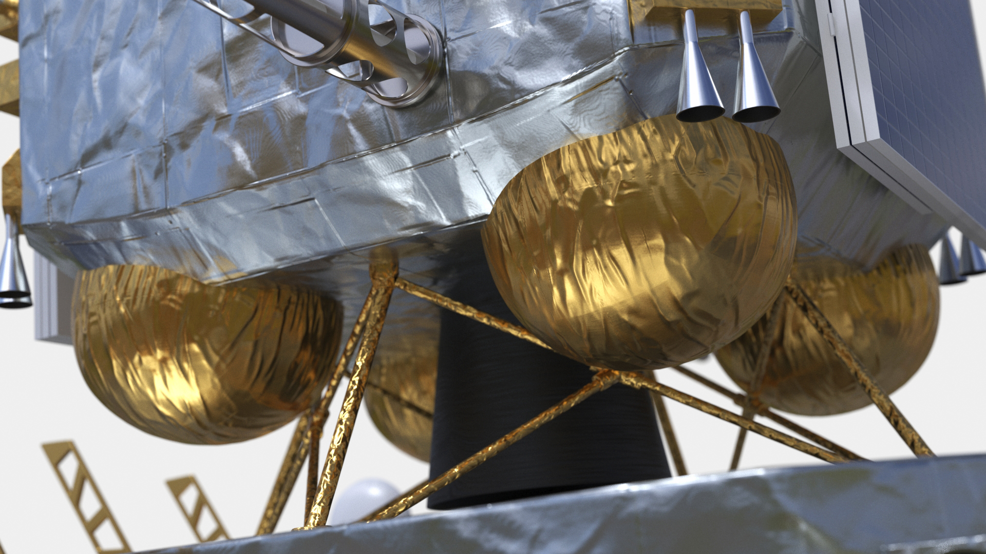 Model of the Change-5 Lunar Lander 3D model
