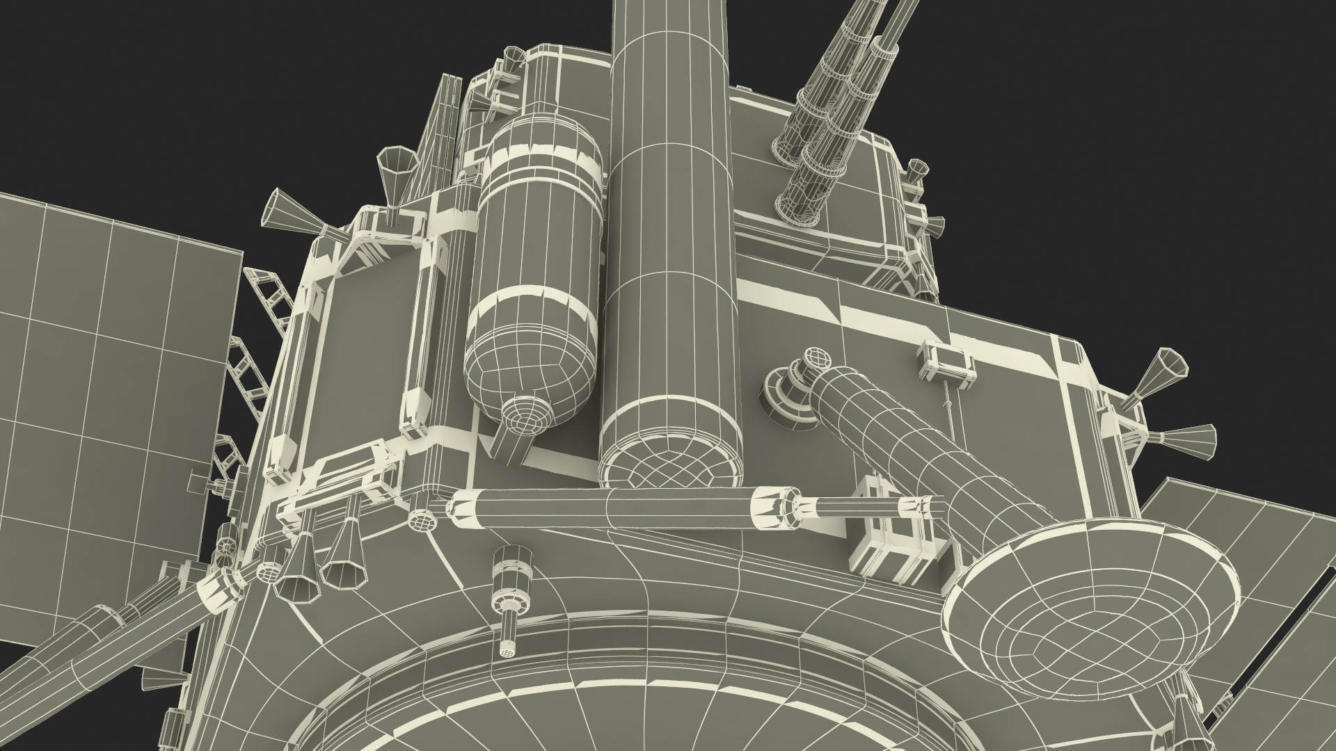Model of the Change-5 Lunar Lander 3D model