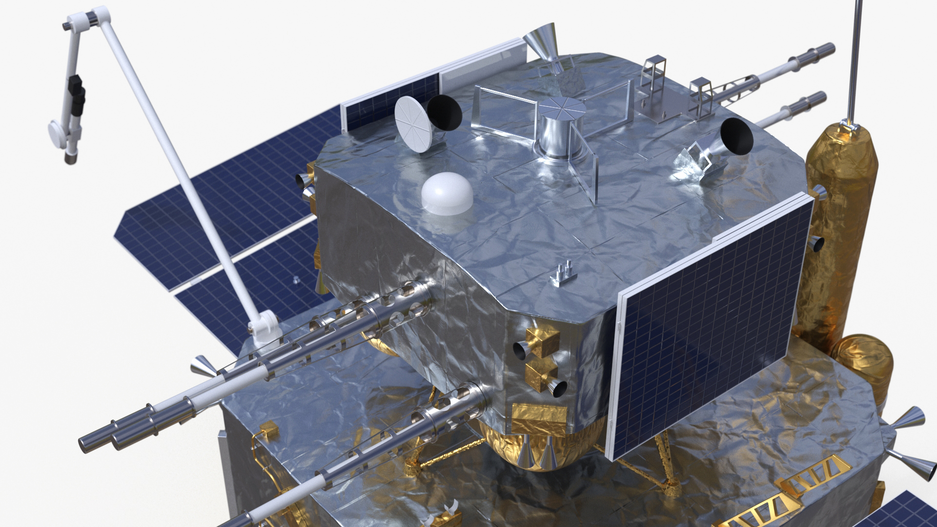 Model of the Change-5 Lunar Lander 3D model