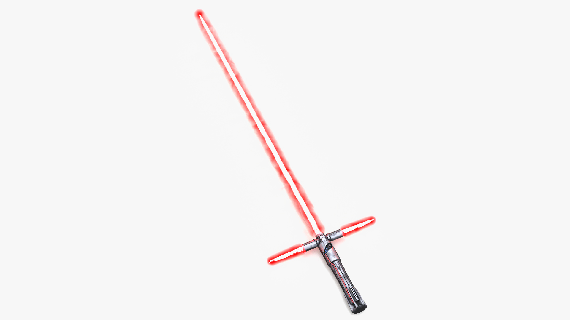 3D model Kylo Ren Crossguard Lightsaber